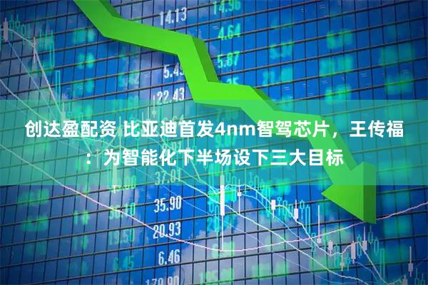 创达盈配资 比亚迪首发4nm智驾芯片，王传福：为智能化下半场设下三大目标